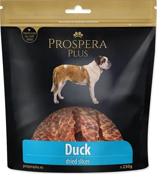 Pamlsek pro psa Prospera Plus Dried Slices Duck 230 g