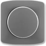 3294A-A123 S2 Kryt stmívače s otočným ovladačem, s upevňovací maticí, kouřová šedá