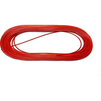Kabel 1 žilový 1 mm červený