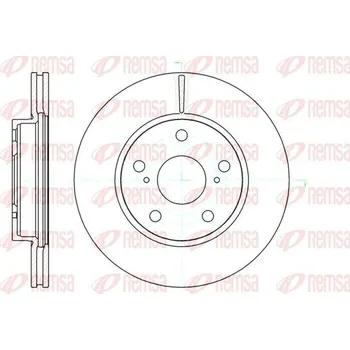 Brzdový kotouč Brzdový kotouč REMSA 61122.10