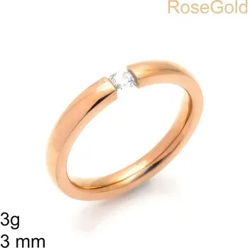 Prsten Prsten - 3 mm - 3g 54.4