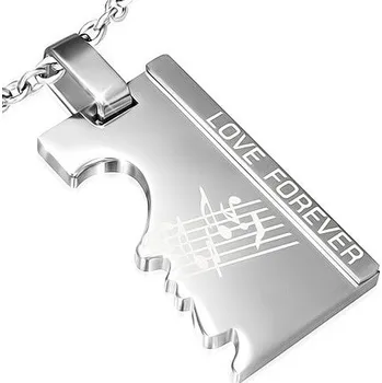 Přívěsek Přívěsek s nápisem LOVE FOREVER