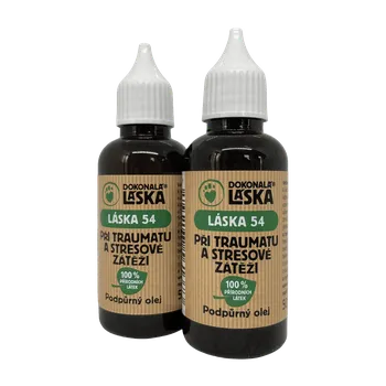 Dokonalá Láska LÁSKA 54 Při traumatu a stresové zátěži podpůrný olej 100 ml