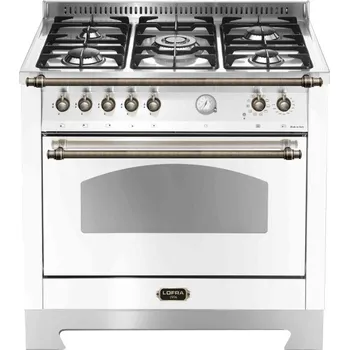 Sporák Lofra RBPG96MFT/Ci sporák 90 cm perleťově bílý