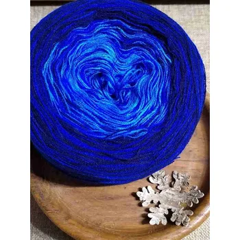 Příze Duhové klubíčko 3 nitka tmavě modrá modrá