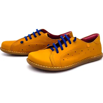 Dámské tenisky Dámské kožené tenisky 6562-00004 JUNGLA žluté Barva: žlutá, Velikost: 41