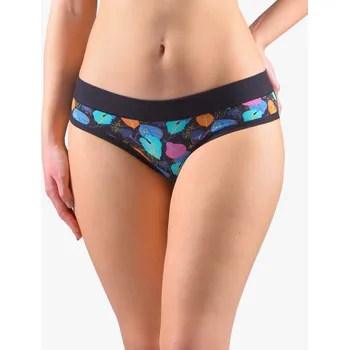 Kalhotky Gina Kalhotky francouzské Disco 17 14151P Barva/Velikost: černá, atlantic / M/L