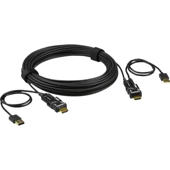ATEN HDMI kabel Zástrčka HDMI-A, Zástrčka HDMI-A 30.00 m černá VE7833-AT 4K UHD HDMI kabel