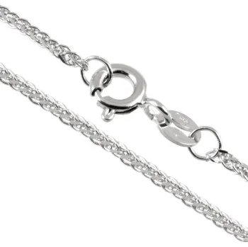 Řetízek ŠPERKY-NM, Zlatý řetízek z bílého zlata 681 fox Délka řetízku: 50 cm