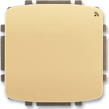 vypínač spínač s krátkocestným ovladačem, s přijímačem RF signálu, 868 MHz, béžová, design TANGO