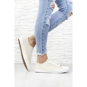 Dámské tenisky Superun Béžové plátěnky 6929BE Velikost: 36