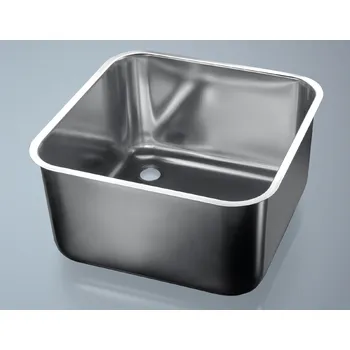 Nerezový dřez Dřez s plochým okrajem 1160x500x375 levý
