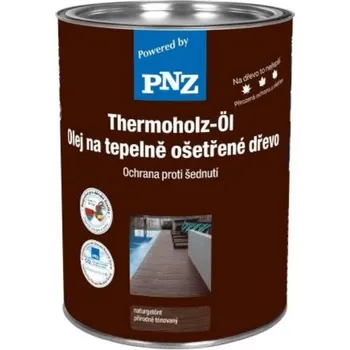 Olej na dřevo PNZ Olej na tepelně ošetřené dřevo eigenfarbe / vlastní barvy 0,75 l