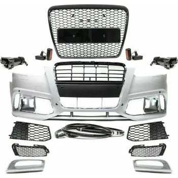 Nárazník PROTEC Přední nárazník AUDI A6 C6 2004-2011 LOOK RS6 -OPTIK PDC SRA