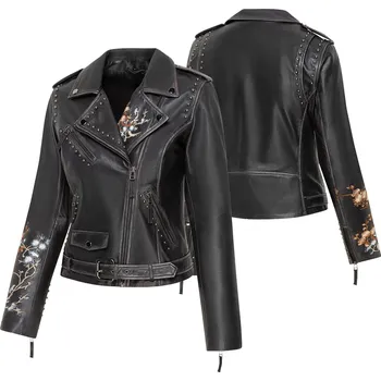 dámská kožená bunda Mabel Velikost: 3XL