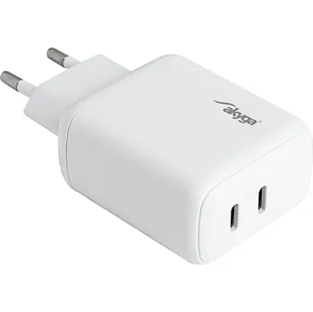 USB Nabíječka AK-CH-19 2x USB-C PD 5-12V / max. 3A 40W Quick Charge 3.0