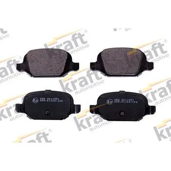 Brzdová destička Sada brzdových destiček, kotoučová brzda KRAFT 6011551