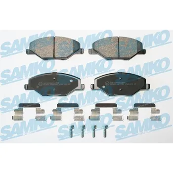 Brzdová destička Sada brzdových destiček, kotoučová brzda SAMKO 5SP1795K