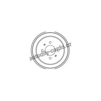 Brzdový buben Brzdový buben TRW DB4240 - MITSUBISHI