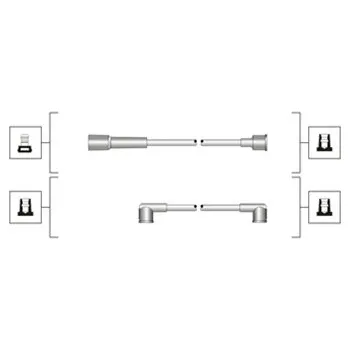 Zapalovací kabel Sada kabelů pro zapalování MAGNETI MARELLI 941319170106