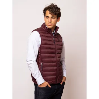Pánská vesta WEKLAS23 burgundy S