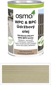 Olej na dřevo OSMO Color Údržbový olej na WPC a BPC 1 l 030 bezbarvý
