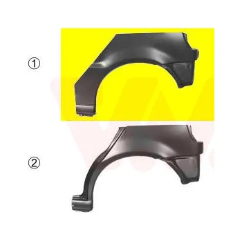 Blatník karosérie Boční stěna VAN WEZEL 5824145