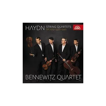 Česká hudba Bennewitzovo kvarteto – Haydn: Smyčcové kvartety Op. 17/5, 33/2, 54/2 CD - DOPRAVA ZDARMA od 2 000 Kč