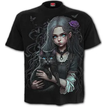 Pánské tričko Unisex Tričko Spiral GOTH FAMILIAR DT291698 Velikost: XL