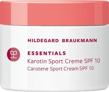 Pleťový krém Hildegard Braukmann Essentials Karotin Sport Creme SPF10 karotenový denní krém 50 ml
