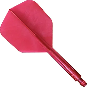 Příslušenství pro šipky Letky CONDOR AXE Metallic Small Red Long