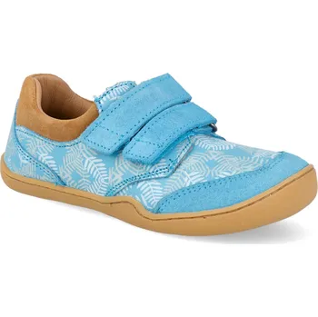 Dívčí obuv Barefoot tenisky Blifestyle - Skink bio nappa hellblau muster modré Velikost: 30