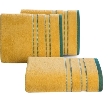 Ručník ArtFir Ručník KRISTI | hořčičná 50 x 90 cm