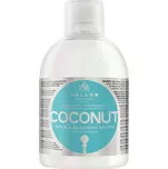 KALLOS KJMN Coconut Shampoo 1000ml - hydratační šampon na suché vlasy