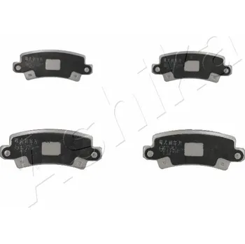 Brzdová destička Sada brzdových destiček, kotoučová brzda ASHIKA GROUP 51-02-257