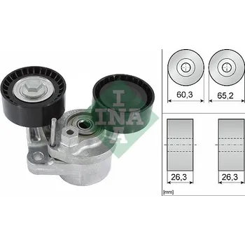 Napínák, žebrovaný klínový řemen INA 534 0482 10