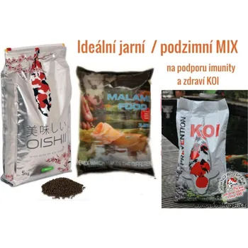 Krmivo pro rybičky Ideální mix pro podporu imunity a zdraví KOI ... 3kg
