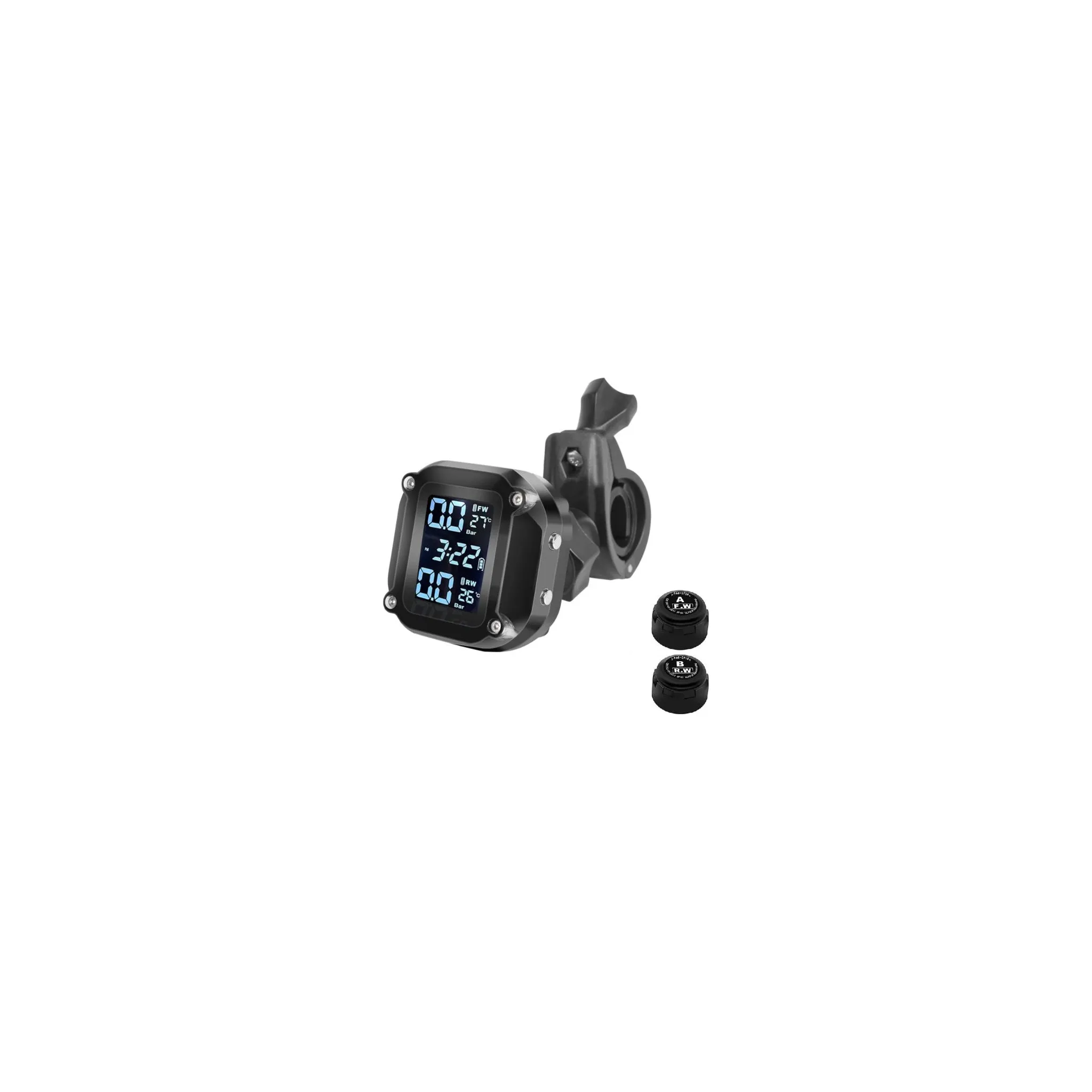 Fotografie 1 -  TPMS bluetooth externí snímače tlaku v motopneu
