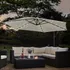 Slunečník Brazílie LED slunečník 350 cm