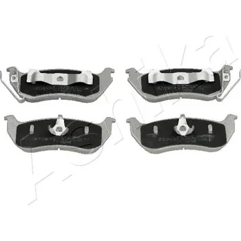 Brzdová destička Sada brzdových destiček, kotoučová brzda ASHIKA GROUP 51-09-904