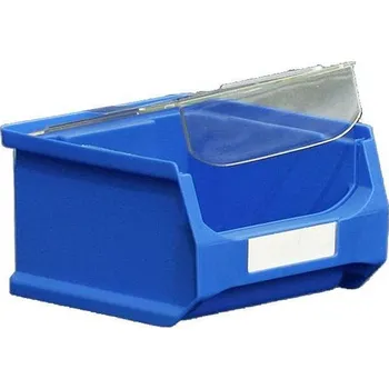 Protiprašná víka pro plastové zásobníky STORAGE (d x š: 85 x95 mm), balení 10 ks