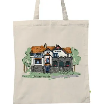 Nákupní taška BIO plátěná taška s potiskem Jurkovičova vila