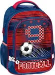 Paso Školní batoh 43 cm fotbal/modrý