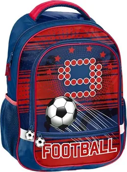 Školní batoh Paso Školní batoh 43 cm fotbal/modrý