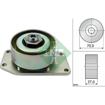 Napínací kladka, žebrovaný klínový řemen INA 531 0306 10