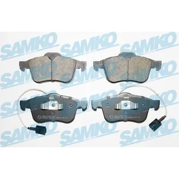 Brzdová destička Sada brzdových destiček, kotoučová brzda SAMKO 5SP1612