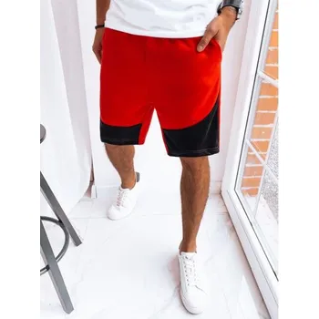 Pánské kraťasy Pánské bojové teplákové šortky REV červené