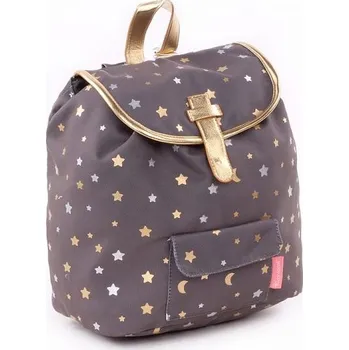 Dětský batoh KIDZROOM Ruksak Gold Rush Dark Grey