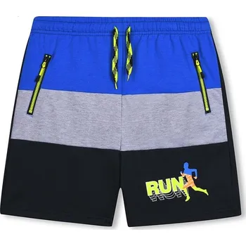 Dětská móda CHLAPECKÉ KRAŤASY MS1730-VELIKOSTI 134-164 Velikost: 158, Barva: Tm.modrá/modrá