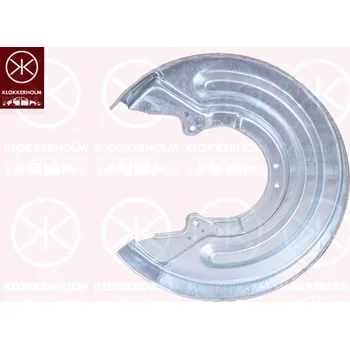 Brzdový kotouč Ochranný plech proti rozstřikování, brzdový kotouč KLOKKERHOLM 9568870